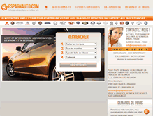 Tablet Screenshot of espagnauto.com